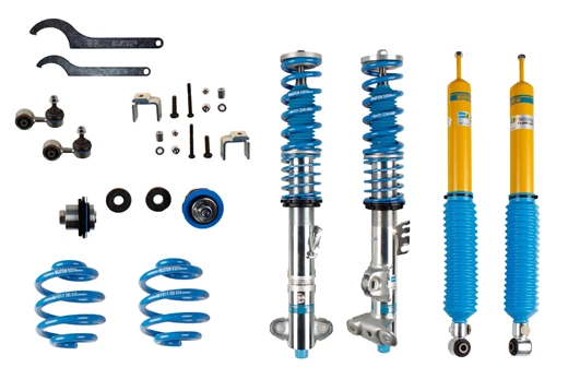 48-088459 Bilstein B16 coilover with manual damping force adjustment front/rear 48-088459 Bilstein B16 coilover with manual damping force adjustment front/rear